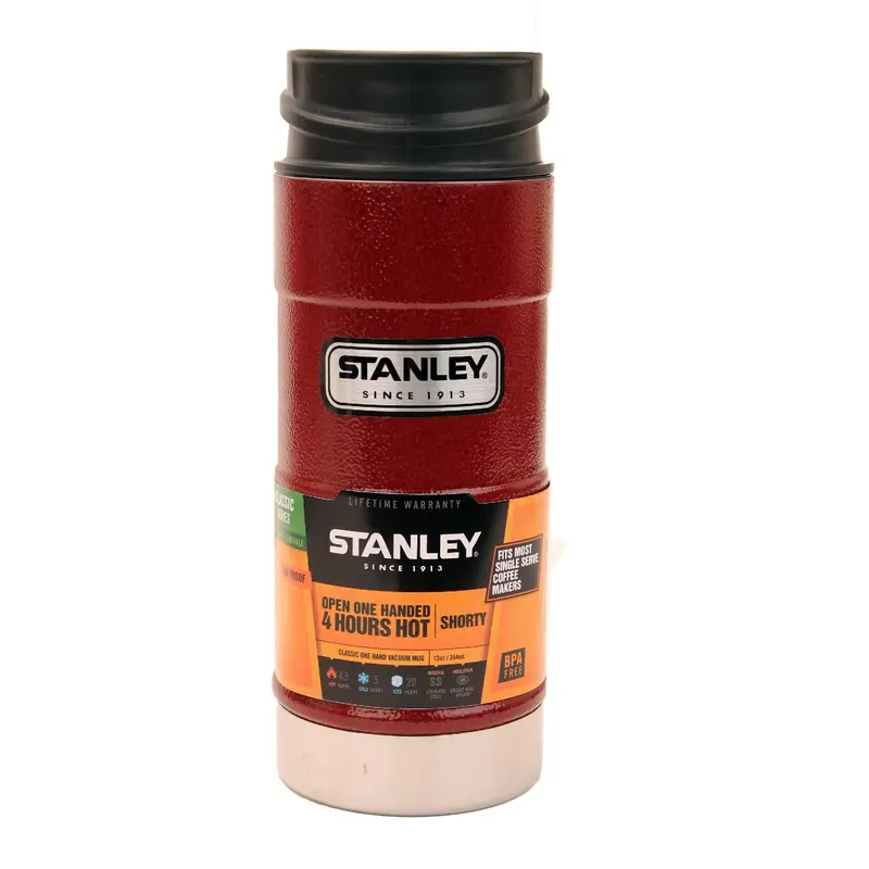 Classic One-Hand Vacuum Insulated Mug – 12 Oz Red 1