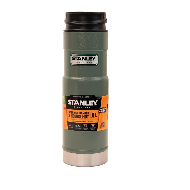 Classic One-Hand Vacuum Insulated Mug – 20 Oz Green 1