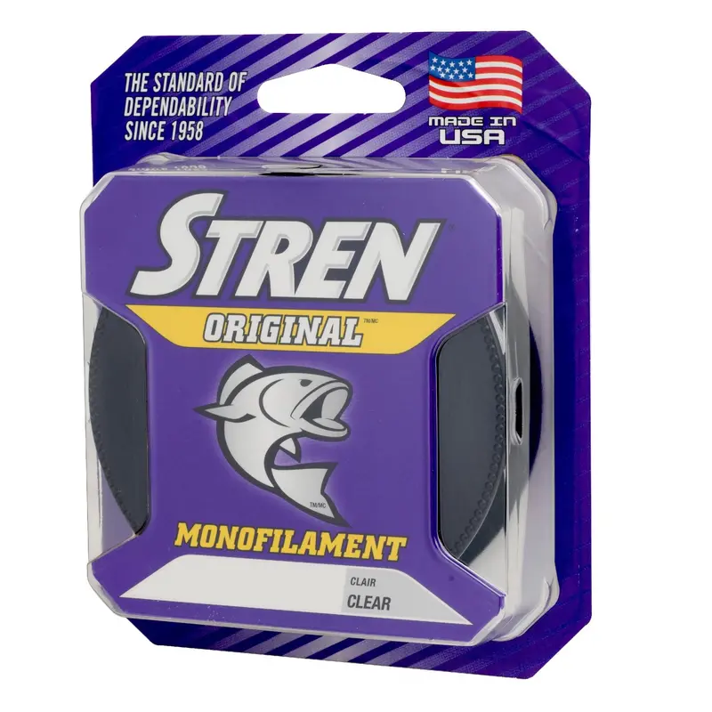 Clear Monofilament Fishing Line – 8 Lb Test, 330-Yard Spool 1