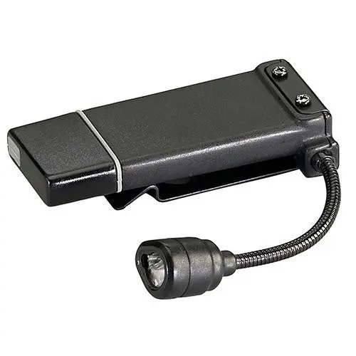 Clipmate Usb Rechargeable Flashlight – Black/White/Red Leds, No Adapter 1