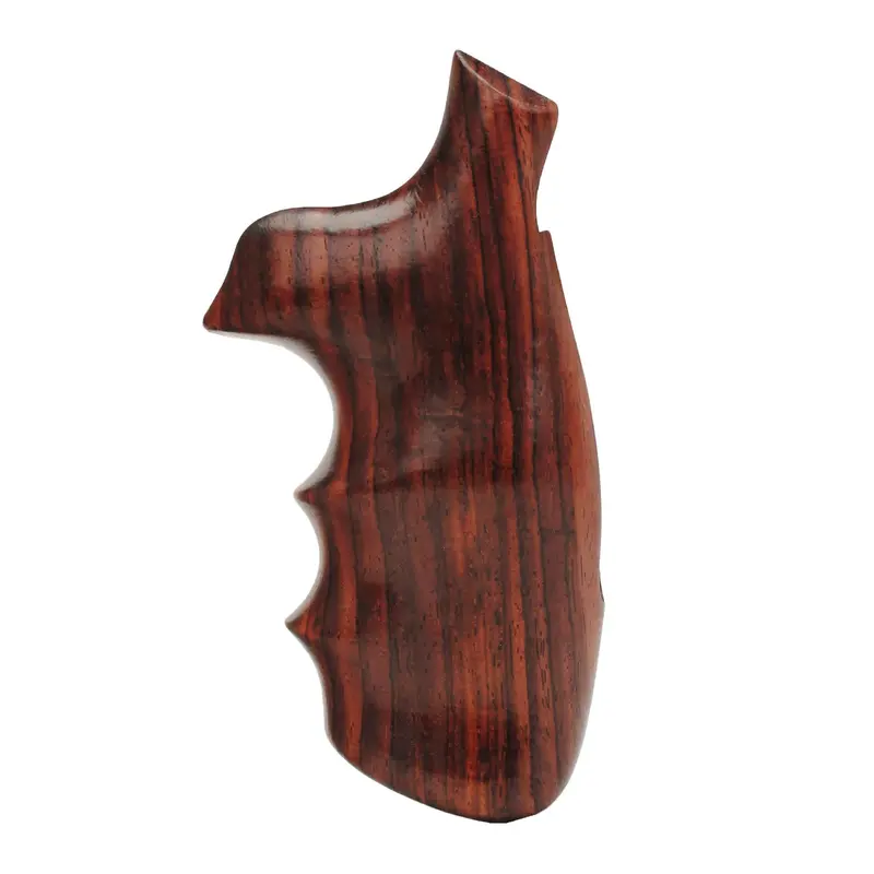 Coco Bolo Wood Grips For Smith & Wesson N-Frame Round Butt Revolvers 1
