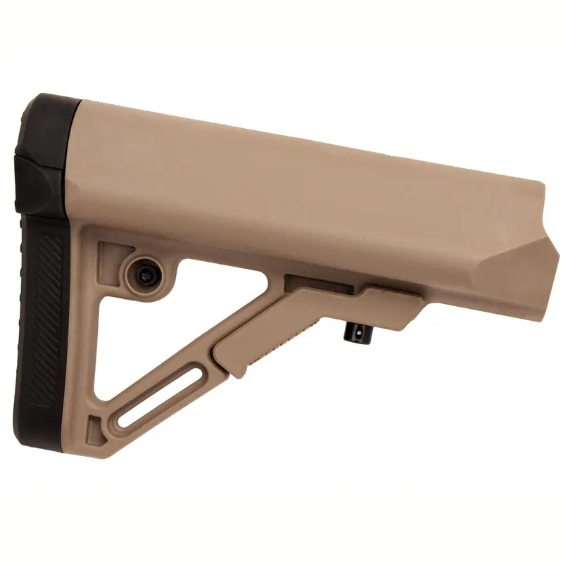 Combat Ops S1 Mil-Spec Adjustable Buttstock – Flat Dark Earth Finish 1