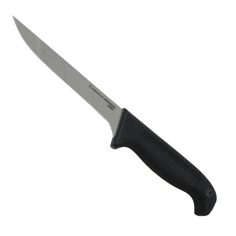 Commercial Series Flexible Boning Knife — High-Carbon Steel, Narrow Tapered Blade 1