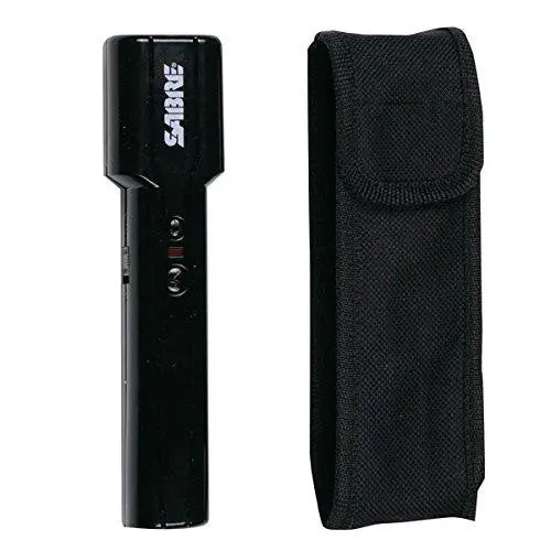 Compact 600K-Volt Pen-Style Stun Gun With Belt Holster 1