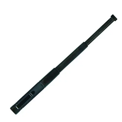 Compact Collapsible Baton – Lightweight Black Expandable Stick, Boxed 1