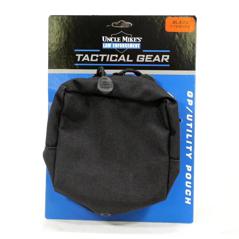 Compact Utility Pouch – Molle-Ready, Black 1