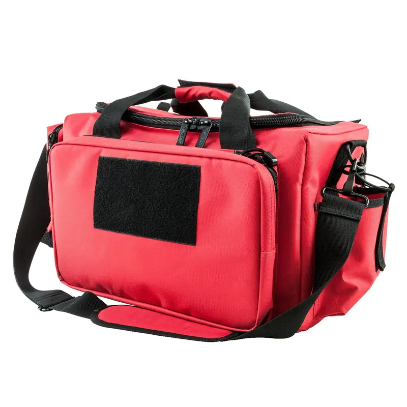Competition Shooting Range Bag – Red With Black Trim 1