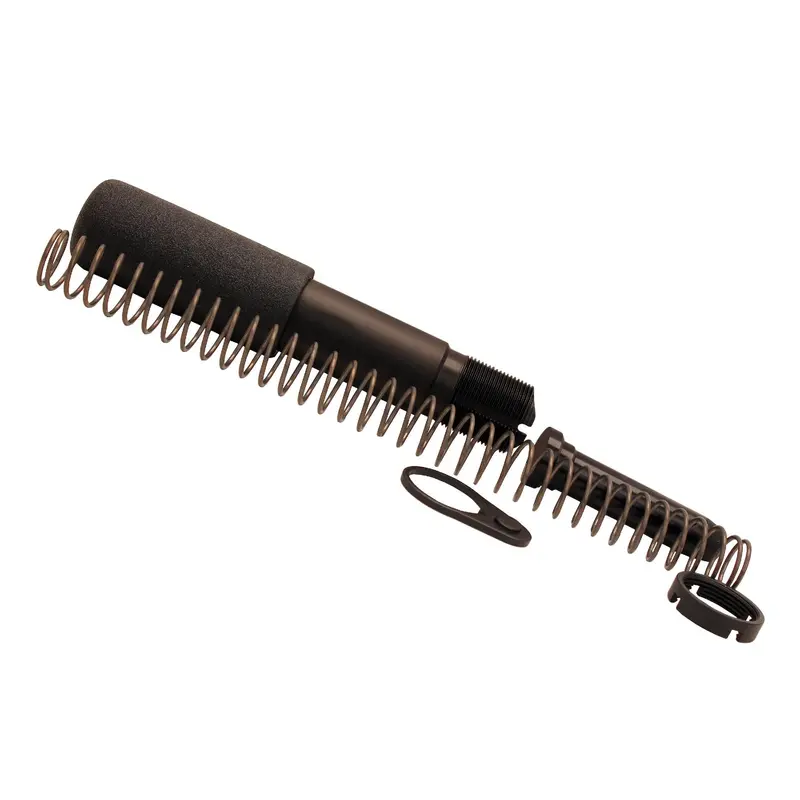 Complete Black Ar-15 Pistol Buffer Tube Assembly 1