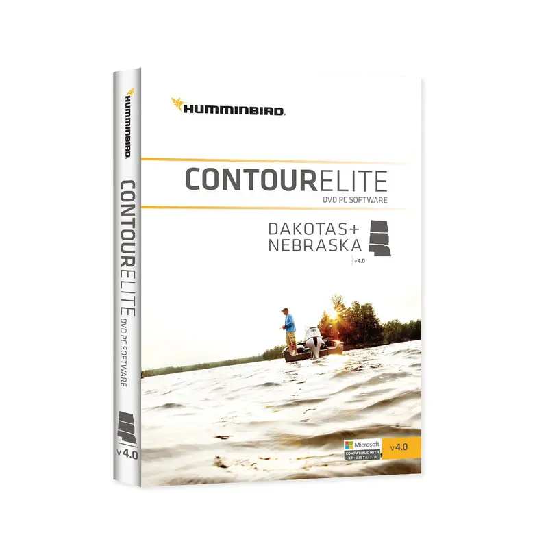 Contour Elite Fishing Map – Dakotas & Nebraska Lakes 1
