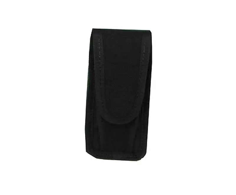 Cordura Single-Pistol Magazine & Folding Knife Carry Case – Black 1