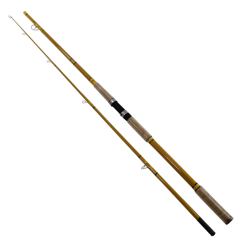Crafted Glass Heavy Spinning Rod – 11' Two-Piece, 14–40 Lb Line & 1.5–5 Oz Lure Rating 1