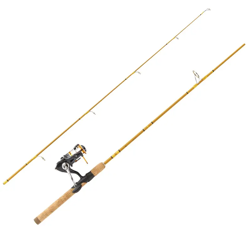 Crafted Glass Spinning Combo – 6'2" Medium Power, 2-Piece Rod And Reel Set 1
