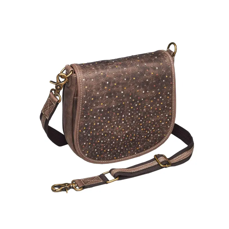 Cross-Body Flap Pouch – Premium Buffalo Leather Carry Holster 1