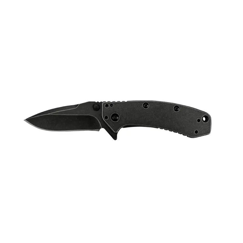Cryo Series Knife – Blackwash Finish, Clamshell Design 1