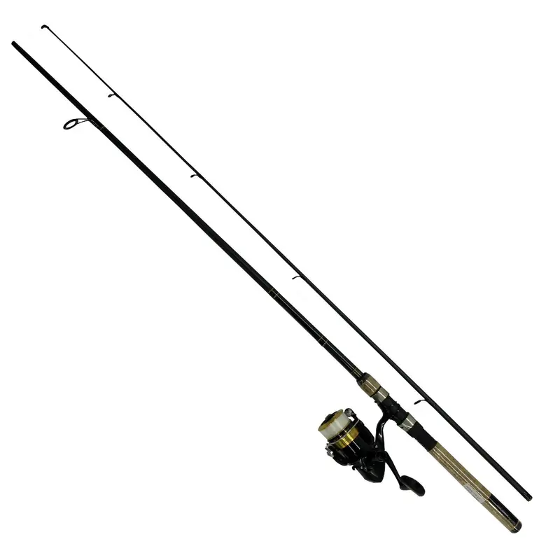 D-Shock Spinning Combo – 3000 Reel, 7' 2-Piece Rod, Medium Power, 6–14 Lb Line Rating 1