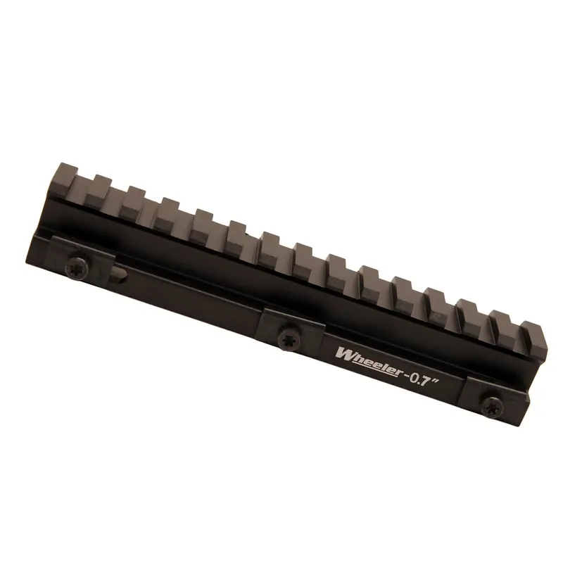 Delta Series 0.7-Inch Black Picatinny Rail Riser 1