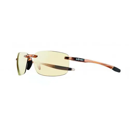Descend N Polarized Sunglasses – Blush Frame With Champagne Serilium Lens 1