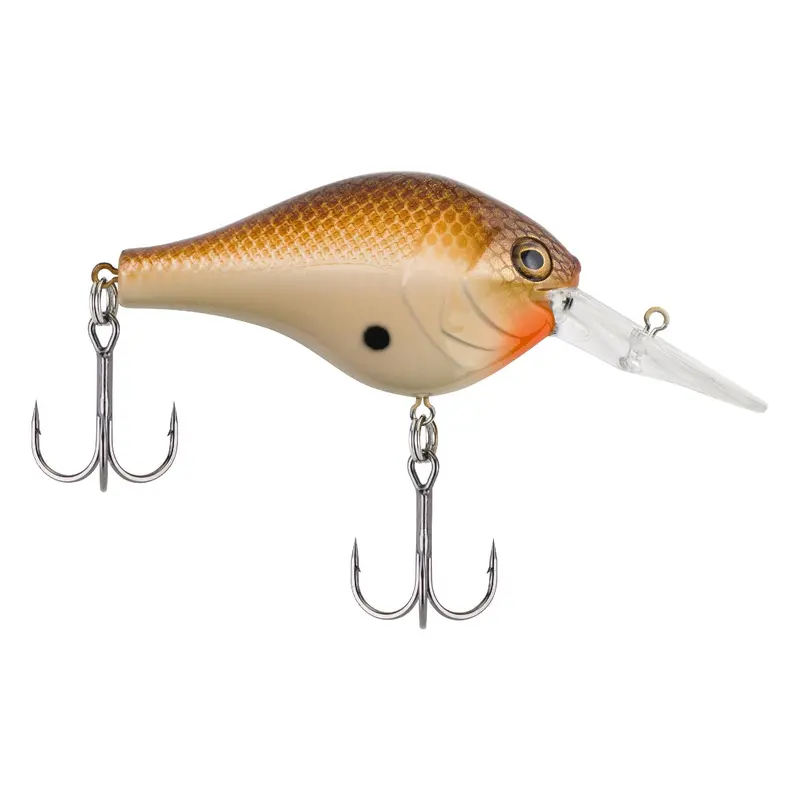 Digger Hard Bait – 2.5" Crankbait, 7–9 Ft Dive Depth, Dual Hooks, Cream Pie Color 1
