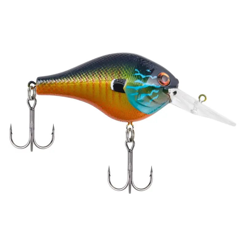 Digger Hard Bait – 2.5" Crankbait, 7–9 Ft Dive Depth, Dual Hooks, Gilly Color 1