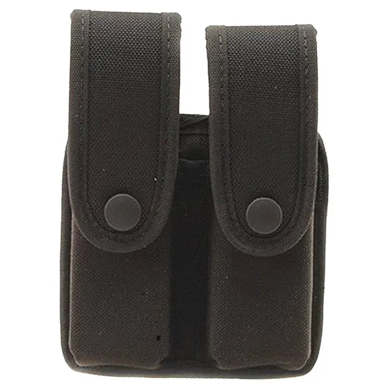 Double-Compartment Cordura Magazine Pouch – Fits Glock 10Mm/.45 & Hk45, Black 1