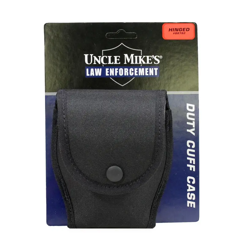 Duty-Grade Single Hinged Cuff Case – Kodra Black Exterior 1