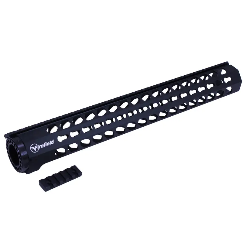 Edge Series Keymod Rail – 16-Inch Machined Aluminum, Matte Black Finish 1