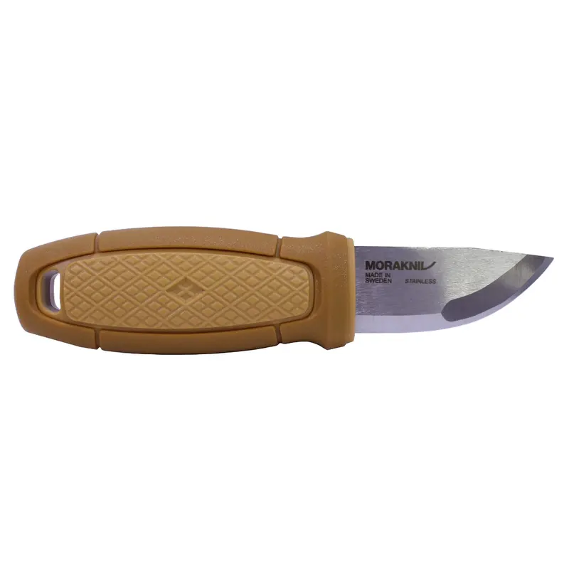 Eldris Diy Knife Kit – Yellow-Anodized Aluminum Handle Kit With Blade Blank 1