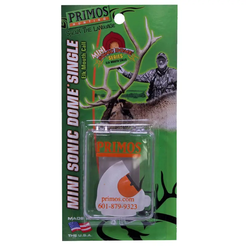 Elk Mouth Call – Mini Sonic Dome Single Reed 1