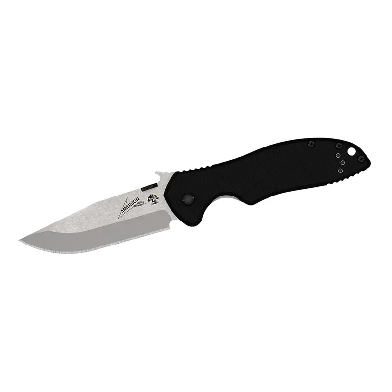 Emerson Cqc-6K Tactical Knife – Black G-10 Handle, Clamshell Packaging 1