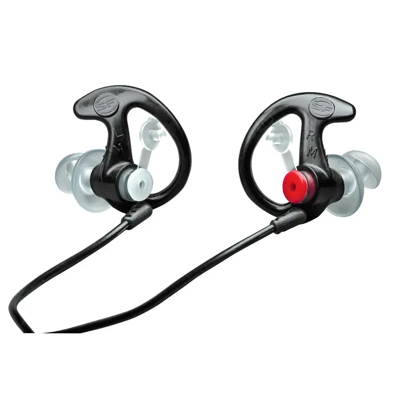 Ep3 Sonic Defender Earplugs – Large Fit, Black High-Fidelity Hearing Protection (1 Pair) 1