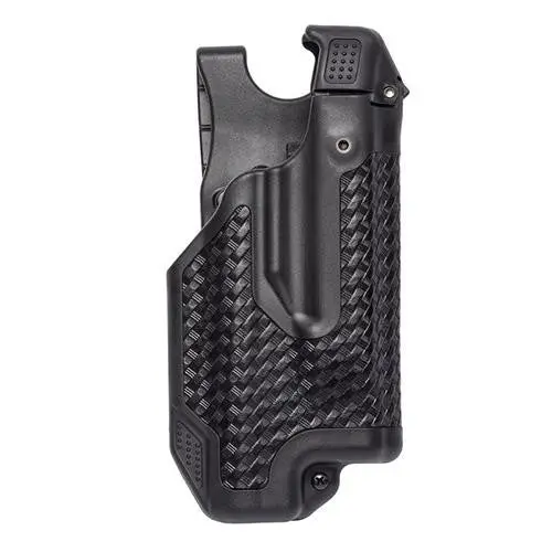 Epoch Level 3 Light-Duty Sam Browne Holster – Compatible With Glock 17/22/31, Black Baskwetweave, Right-Hand 1