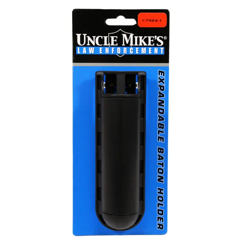 Expandable Baton Carrier – Mirage Plain Black Tactical Holder 1