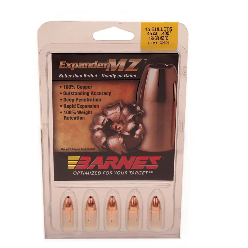 Expander Mz 45-Caliber Muzzleloader Sabots – 195 Grains (Pack Of 15) 1
