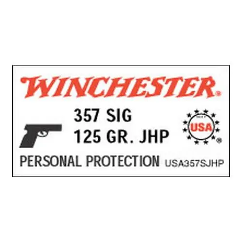 Federal .357 Sig Ammo — 125-Grain Jhp, Made In Usa, 50-Round Box 1