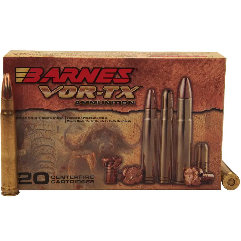 Federal Vor-Tx Safari .375 H&H Magnum Ammo – 300-Grain Triple-Shock X Hpfb, 20-Round Box 1