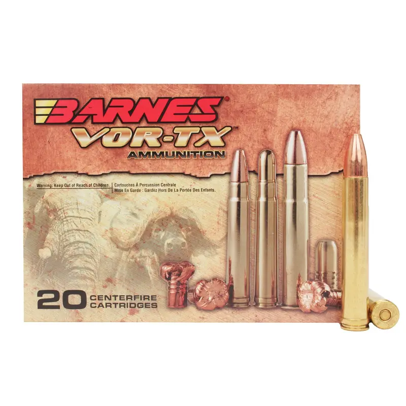 Federal Vor-Tx Safari .458 Lott Ammo – 500-Grain Tsx Flat-Base, 20-Round Box 1