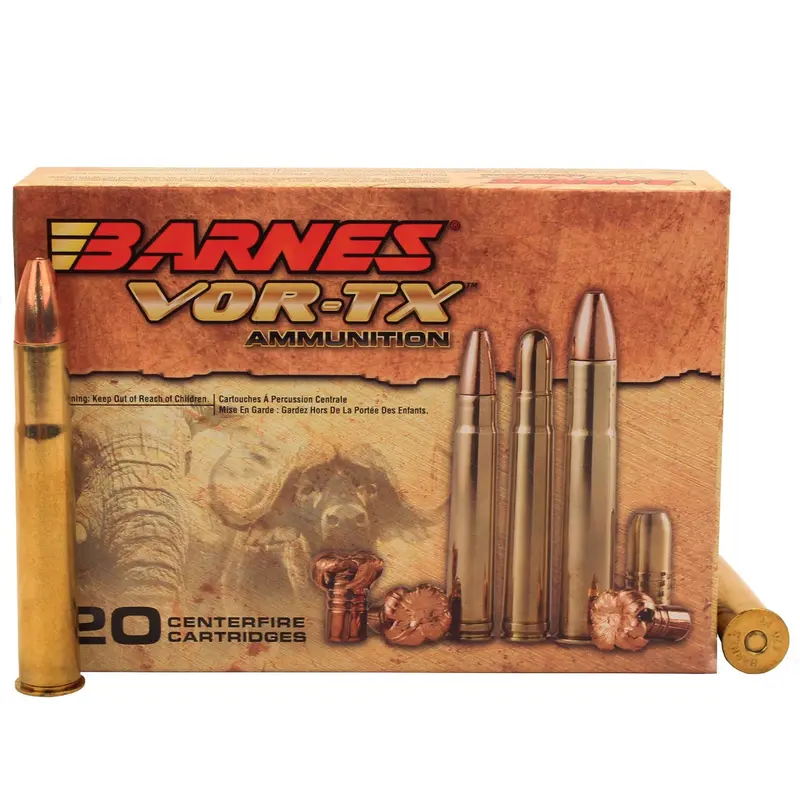 Federal Vor-Tx Safari .470 Nitro Express Ammo – 500-Grain Triple-Shock X Flat-Base, 20-Round Box 1