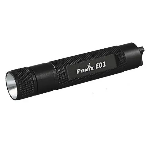 Fenix E Series Keychain Light – 13 Lumens, Aaa-Powered, Compact Black 1
