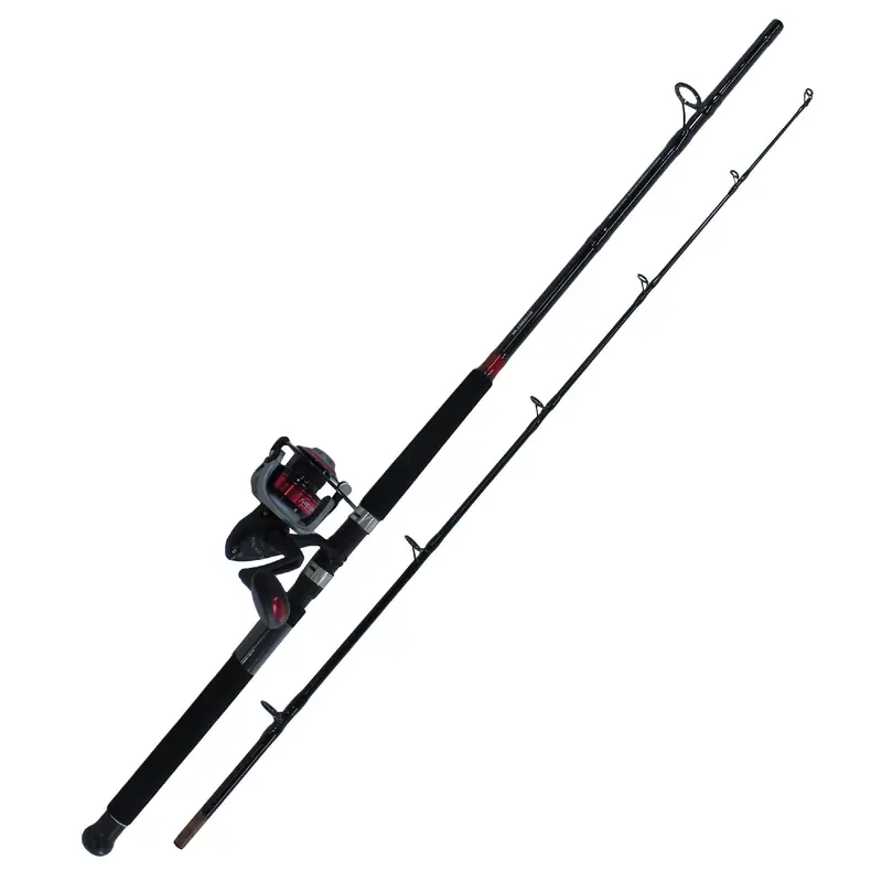 Fin Nor Mega Spinning Combo — 8-Foot Rod, 4.9:1 Gear Ratio, Five Bearings, Medium-Heavy Power 1