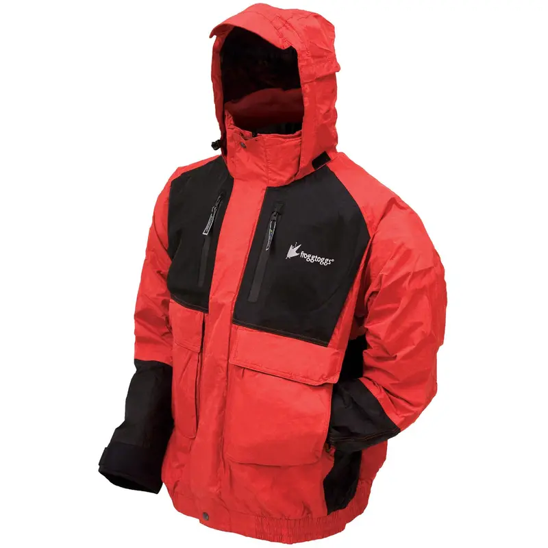 Firebelly Toadz Insulated Jacket – Black/Red Colorway, Large 1