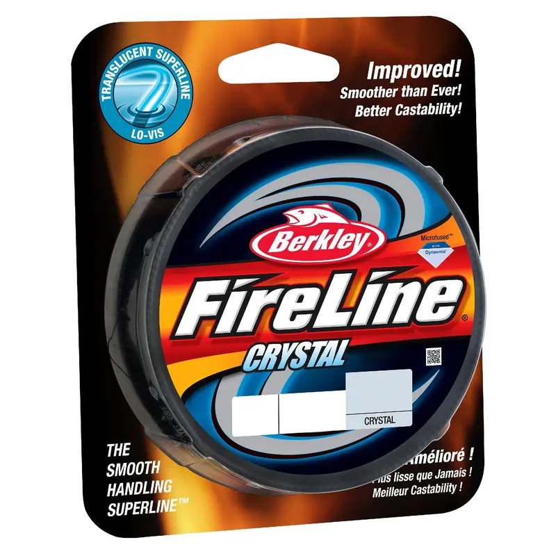 Fireline Fused Crystal Superline – 1500-Yard Spool, 0.008" / 10-Lb Test, Equivalent To 4-Lb Monofilament 1