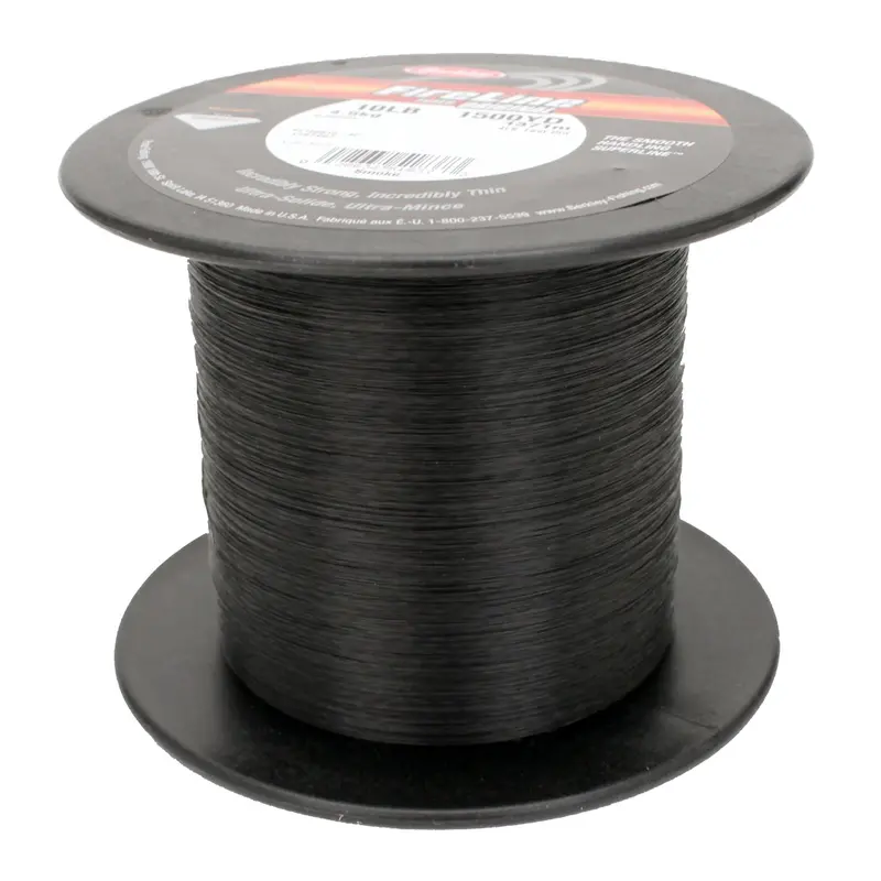 Fireline Fused Smoke Fishing Line Spool – 1500 Yards, 0.008" Diameter, 10 Lb Test Strength 1