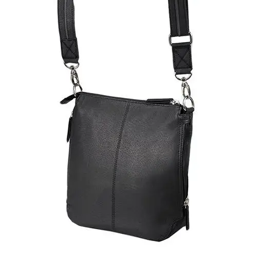 Flat Sac Bag – Slim Black Profile 1