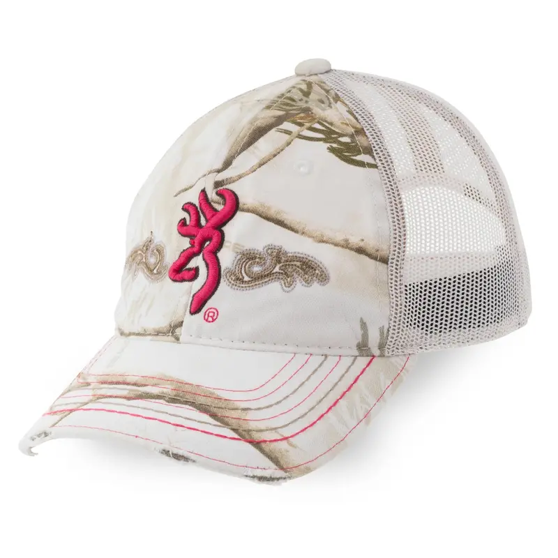 Flurry Mesh Trucker Cap For Women – Realtree All-Purpose Snow Camo 1