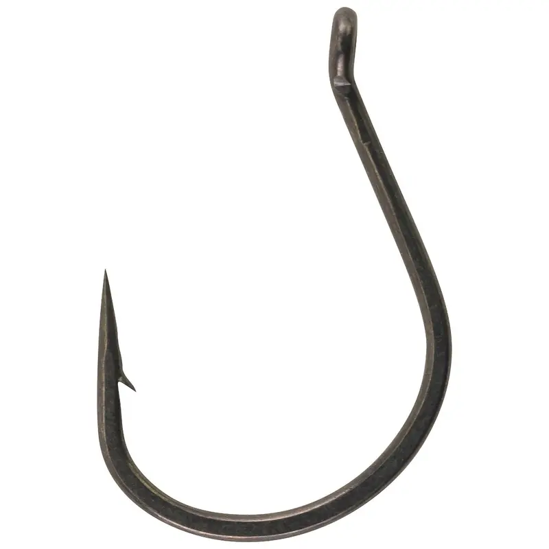Fusion19 Finesse Wide Gap Hook – Size 3/0, Smoke Satin Finish (Pack Of 5) 1