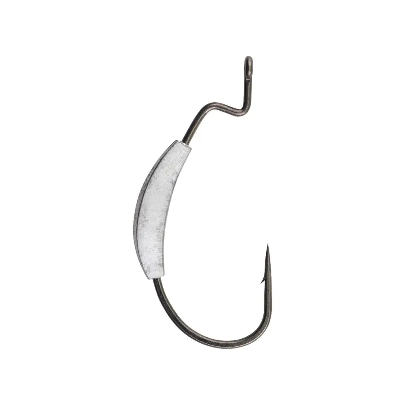 Fusion19 Smoke Satin Weighted Ewg Hook Size 3/0 — Pack Of 5 1