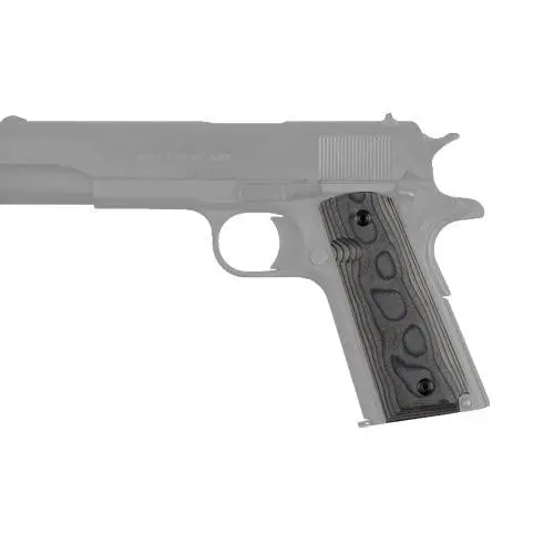 G10 G-Mascus Brown Lava Grip Set – Compatible With Colt And 1911 Government Models 1