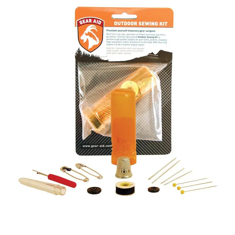 Gear Aid Outdoor Sewing Repair Kit – Portable Fabric & Gear Mending Set 1