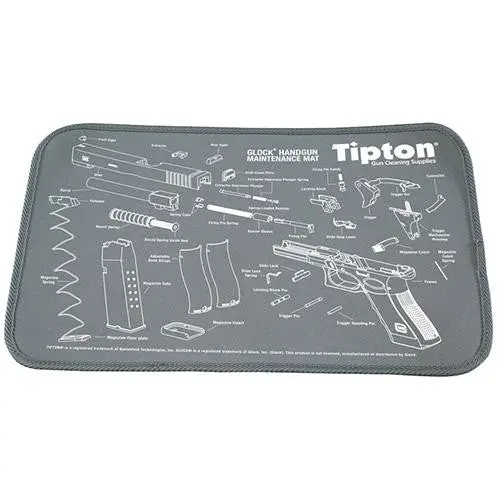 Glock-Specific Maintenance Mat – 11" × 17" 1