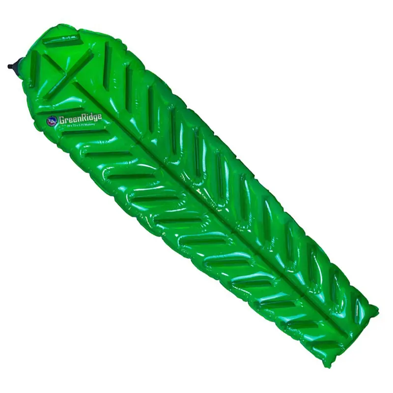 Green Ridge Air Pad – 20" X 78" X 2.5", Mummy Cut 1